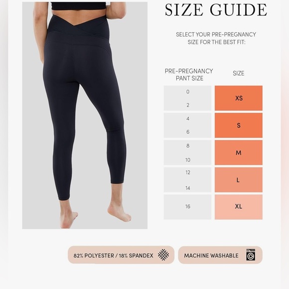 Maternity Leggings - Picture 2 of 6